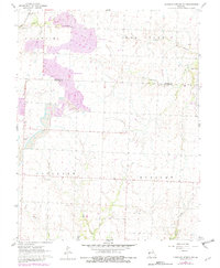 preview thumbnail of historical topo map of St. Clair County, MO in 1960