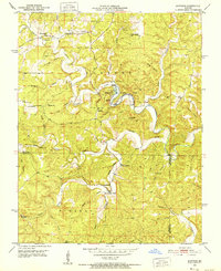 Download a high-resolution, GPS-compatible USGS topo map for Montauk, MO (1952 edition)