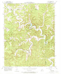 Download a high-resolution, GPS-compatible USGS topo map for Montauk, MO (1970 edition)