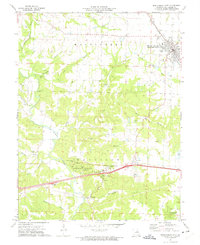 Download a high-resolution, GPS-compatible USGS topo map for Montgomery City, MO (1975 edition)
