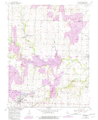 Download a high-resolution, GPS-compatible USGS topo map for Montrose, MO (1982 edition)