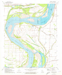 preview thumbnail of historical topo map of New Madrid County, MO in 1971
