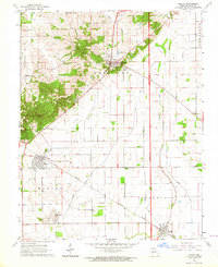 preview thumbnail of historical topo map of Morley, MO in 1963