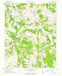 Download a high-resolution, GPS-compatible USGS topo map for Morrisville, MO (1962 edition)