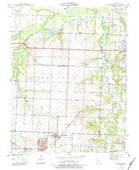 Download a high-resolution, GPS-compatible USGS topo map for Moundville, MO (1983 edition)