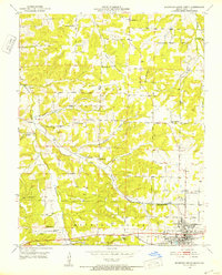 preview thumbnail of historical topo map of Wright County, MO in 1951