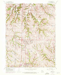Download a high-resolution, GPS-compatible USGS topo map for Nashua, MO (1971 edition)