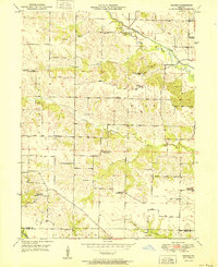 Download a high-resolution, GPS-compatible USGS topo map for Neeper, MO (1951 edition)