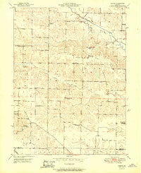 Download a high-resolution, GPS-compatible USGS topo map for Neeper, MO (1951 edition)