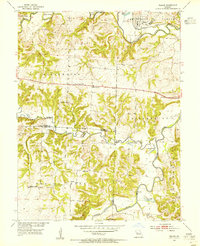 Download a high-resolution, GPS-compatible USGS topo map for Nelson, MO (1955 edition)