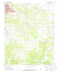 Download a high-resolution, GPS-compatible USGS topo map for Neosho East, MO (1973 edition)