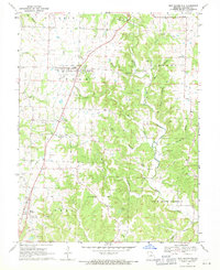 Download a high-resolution, GPS-compatible USGS topo map for New Bloomfield, MO (1971 edition)