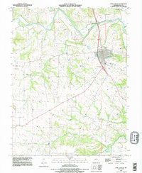 Download a high-resolution, GPS-compatible USGS topo map for New London, MO (1995 edition)
