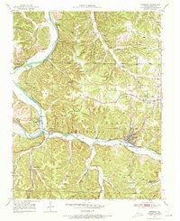 Download a high-resolution, GPS-compatible USGS topo map for Newburg, MO (1973 edition)