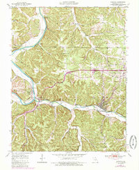 Download a high-resolution, GPS-compatible USGS topo map for Newburg, MO (1985 edition)