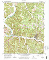 Download a high-resolution, GPS-compatible USGS topo map for Newburg, MO (1995 edition)