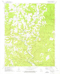 Download a high-resolution, GPS-compatible USGS topo map for Nichols Knob, MO (1976 edition)