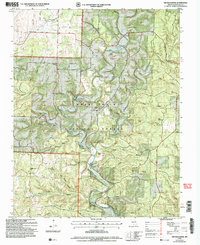 Download a high-resolution, GPS-compatible USGS topo map for Nichols Knob, MO (2006 edition)