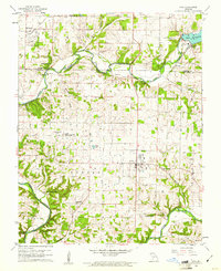 Download a high-resolution, GPS-compatible USGS topo map for Nixa, MO (1961 edition)