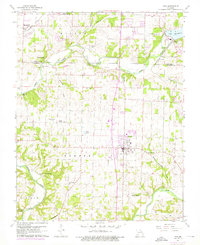 Download a high-resolution, GPS-compatible USGS topo map for Nixa, MO (1976 edition)