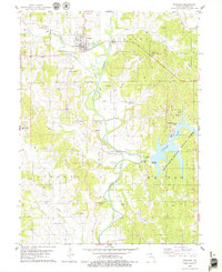 Download a high-resolution, GPS-compatible USGS topo map for Novinger, MO (1979 edition)