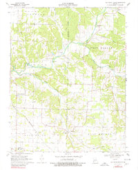 Download a high-resolution, GPS-compatible USGS topo map for Oak Grove Heights, MO (1980 edition)