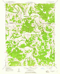 Download a high-resolution, GPS-compatible USGS topo map for Oak Hill, MO (1960 edition)
