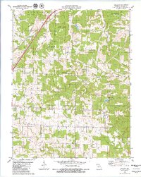 Download a high-resolution, GPS-compatible USGS topo map for Oakland, MO (1980 edition)