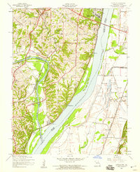 Download a high-resolution, GPS-compatible USGS topo map for Oakville, MO (1959 edition)