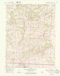 Download a high-resolution, GPS-compatible USGS topo map for Odessa North, MO (1979 edition)