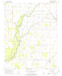 Download a high-resolution, GPS-compatible USGS topo map for Oglesville, MO (1977 edition)