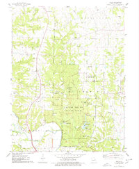 Download a high-resolution, GPS-compatible USGS topo map for Okete, MO (1978 edition)