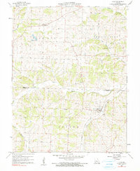 Download a high-resolution, GPS-compatible USGS topo map for Olean, MO (1990 edition)