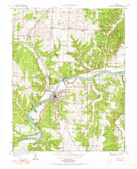 Download a high-resolution, GPS-compatible USGS topo map for Osceola, MO (1973 edition)