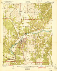 Download a high-resolution, GPS-compatible USGS topo map for Osceola, MO (1940 edition)