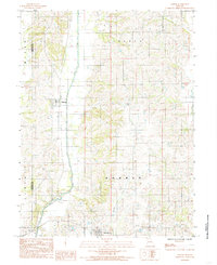 Download a high-resolution, GPS-compatible USGS topo map for Osgood, MO (1985 edition)