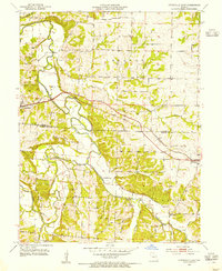 Download a high-resolution, GPS-compatible USGS topo map for Otterville East, MO (1954 edition)