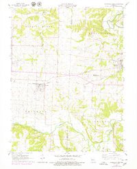 preview thumbnail of historical topo map of Pettis County, MO in 1960