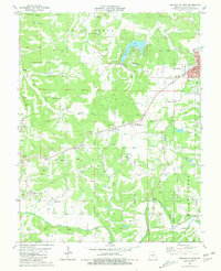 Download a high-resolution, GPS-compatible USGS topo map for Owensville West, MO (1981 edition)