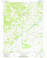 Download a high-resolution, GPS-compatible USGS topo map for Oxly, MO (1980 edition)