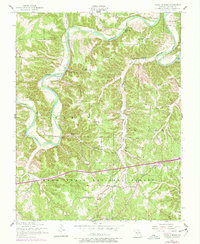 Download a high-resolution, GPS-compatible USGS topo map for Ozark Springs, MO (1977 edition)