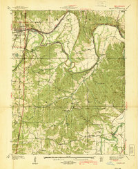 Download a high-resolution, GPS-compatible USGS topo map for Pacific, MO (1939 edition)