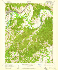 Download a high-resolution, GPS-compatible USGS topo map for Pacific, MO (1959 edition)