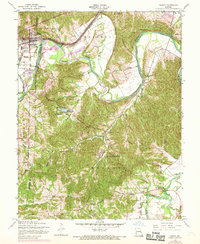 Download a high-resolution, GPS-compatible USGS topo map for Pacific, MO (1969 edition)