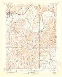 Download a high-resolution, GPS-compatible USGS topo map for Pacific, MO (1954 edition)