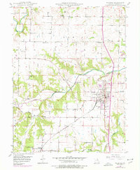 preview thumbnail of historical topo map of Palmyra, MO in 1949