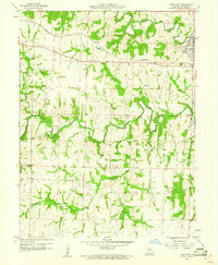 Download a high-resolution, GPS-compatible USGS topo map for Paris West, MO (1961 edition)