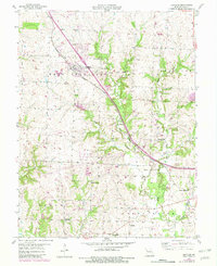 Download a high-resolution, GPS-compatible USGS topo map for Peculiar, MO (1982 edition)