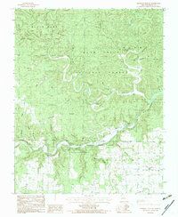 preview thumbnail of historical topo map of Oregon County, MO in 1982