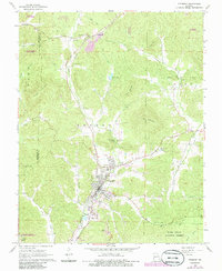 preview thumbnail of historical topo map of Piedmont, MO in 1968